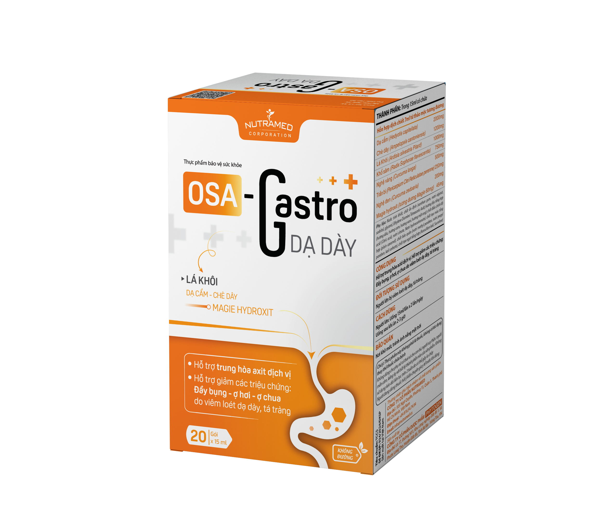 Hộp sản phẩm OSAGASTRO Dạ Dày